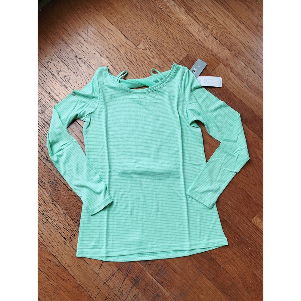 Women’s LEVELWEAR Golf PGA Athletic Sport Top KINSLEY Ice Green Size S Small